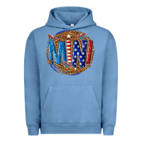 Pigment Pebble Blue mini Urban Hoodie - texasbilliewilder