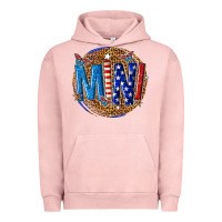 Pigment Salmon mini Urban Hoodie - texasbilliewilder