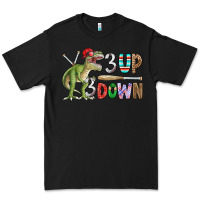 Black 3 up 3 down rex Premium Tee - CowhideDigitalArt