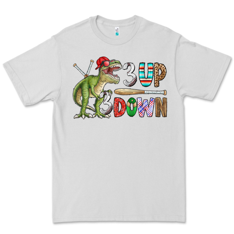 3 Up 3 Down Rex Premium Tee by CowhideDigitalArt | Teevron