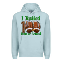 Blue Mist i tackled 100 days of school football Premium Hoodie - texasbilliewilder