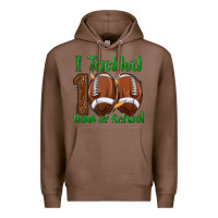 Chestnut i tackled 100 days of school football Premium Hoodie - texasbilliewilder