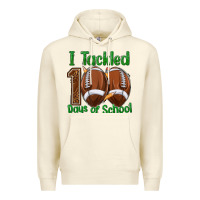 Sandshell i tackled 100 days of school football Premium Hoodie - texasbilliewilder