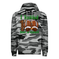 Slate Camo i tackled 100 days of school football Premium Hoodie - texasbilliewilder