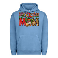 Pigment Pebble Blue mexican mom gnome Urban Hoodie - Zillion Design Studio