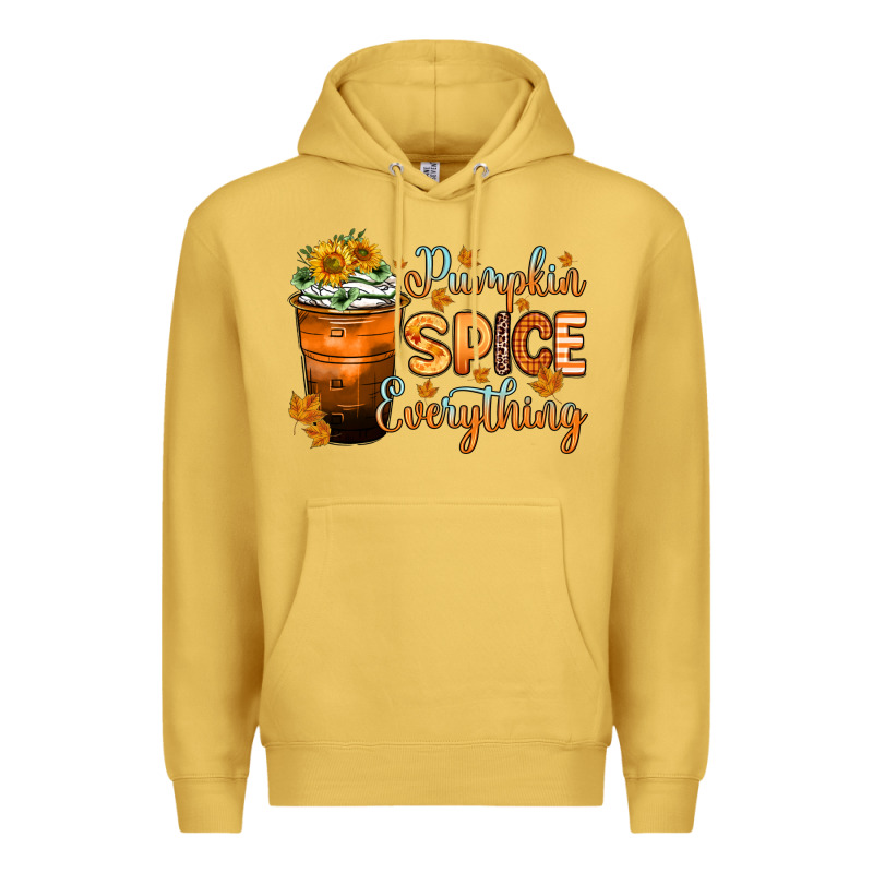 Pumpkin Spice Everything Premium Hoodie by Zillion Design Studio | Teevron