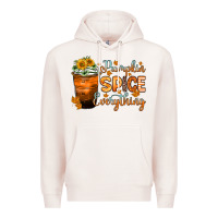 Pale Pink pumpkin spice everything Premium Hoodie - Zillion Design Studio