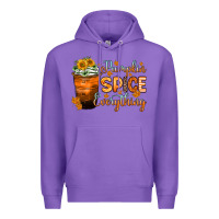 Purple pumpkin spice everything Premium Hoodie - Zillion Design Studio