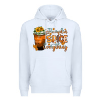 White pumpkin spice everything Premium Hoodie - Zillion Design Studio