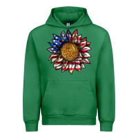 Emerald 4th of july sunflower Urban Hoodie - texasbilliewilder