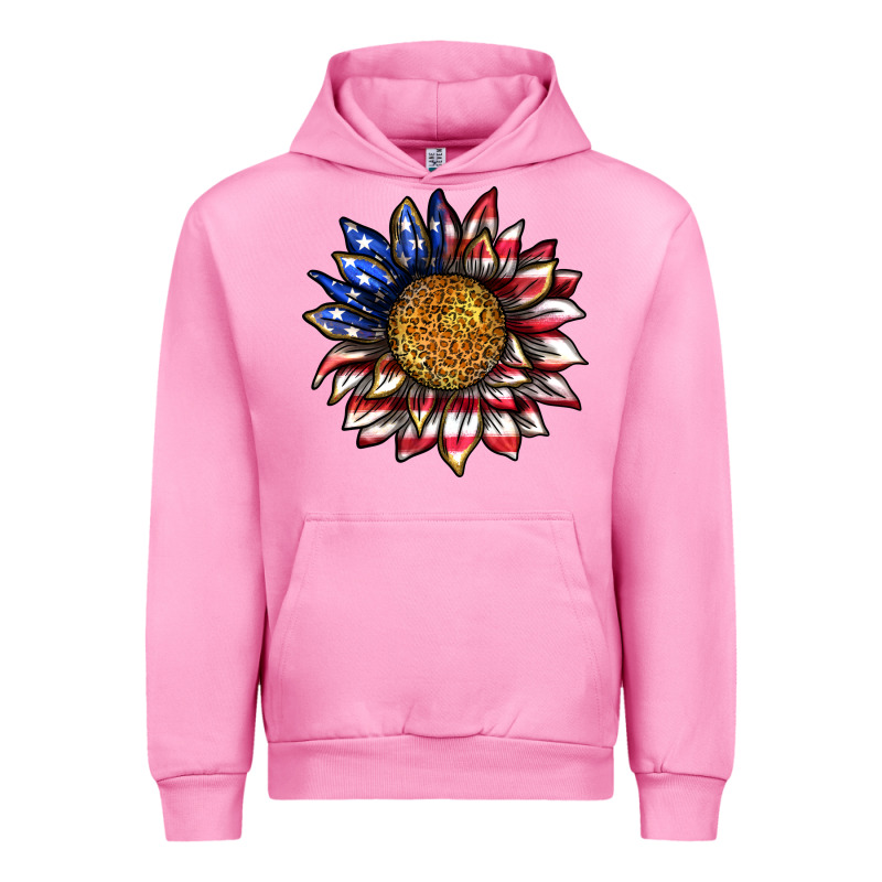 4th Of July Sunflower Urban Hoodie by texasbilliewilder | Teevron