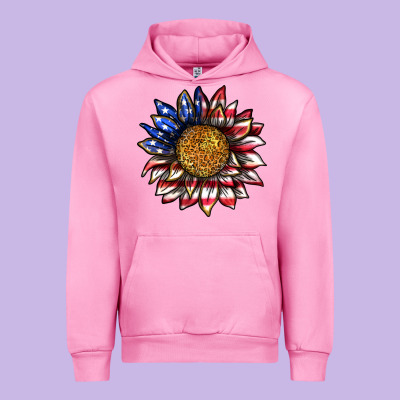 Urban Hoodie 4th of july sunflower