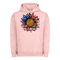 Pigment Salmon 4th of july sunflower Urban Hoodie - texasbilliewilder