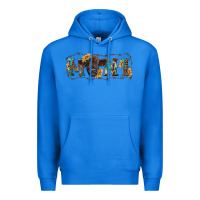 True Royal western mini black highland calf Premium Hoodie - RanaPortraitStore