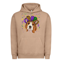 Pigment Burro mardi gras beagle Urban Hoodie - RanaPortraitStore
