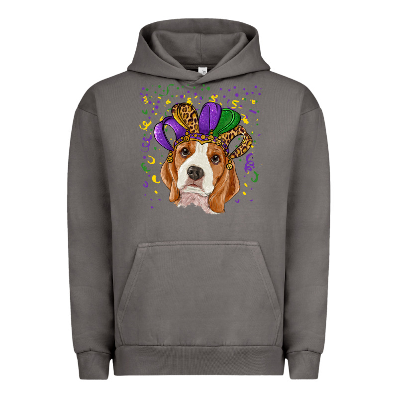 Mardi Gras Beagle Urban Hoodie by RanaPortraitStore | Teevron