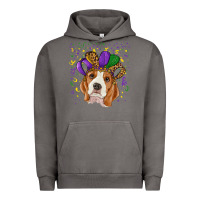 Pigment Tornado mardi gras beagle Urban Hoodie - RanaPortraitStore