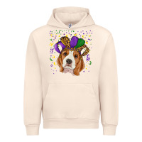 Sandshell mardi gras beagle Urban Hoodie - RanaPortraitStore