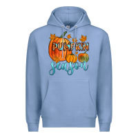 Colony Blue pumpkin season Premium Hoodie - Zillion Design Studio
