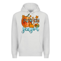 Dove Grey pumpkin season Premium Hoodie - Zillion Design Studio
