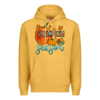 Mustard pumpkin season Premium Hoodie - Zillion Design Studio