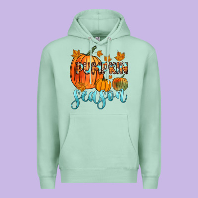Pumpkin Season Premium Hoodie Designed By Zillion Design Studio