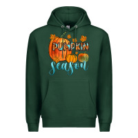 Sports Green pumpkin season Premium Hoodie - Zillion Design Studio