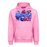 Fuchsia Pink all american boy billie wilder Urban Hoodie - texasbilliewilder