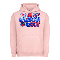 Pigment Salmon all american boy billie wilder Urban Hoodie - texasbilliewilder
