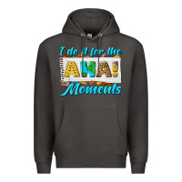 Smoke i do it for the aha moments Premium Hoodie - texasbilliewilder