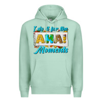 Seafoam i do it for the aha moments Premium Hoodie - texasbilliewilder