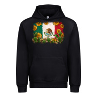 Black mexican flag Urban Hoodie - Zillion Design Studio