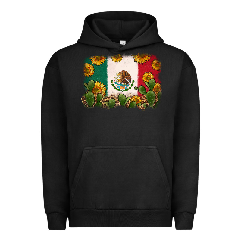 Mexican Flag Urban Hoodie by Zillion Design Studio | Teevron