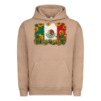 Pigment Burro mexican flag Urban Hoodie - Zillion Design Studio