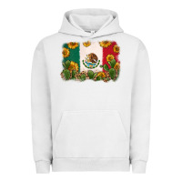 Pigment Lunar Rock mexican flag Urban Hoodie - Zillion Design Studio