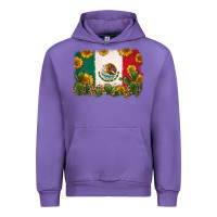 Tulip mexican flag Urban Hoodie - Zillion Design Studio