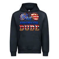 Navy all american dude Urban Hoodie - texasbilliewilder