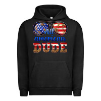 Pigment Black all american dude Urban Hoodie - texasbilliewilder