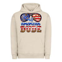 Pigment French Oak all american dude Urban Hoodie - texasbilliewilder