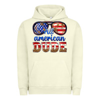Pigment Pistachio all american dude Urban Hoodie - texasbilliewilder