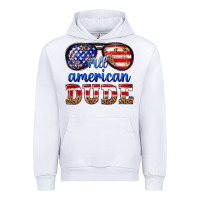 White all american dude Urban Hoodie - texasbilliewilder