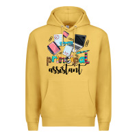 Antique Gold principal assistant Premium Hoodie - AdoDesignShop