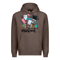 Coffee principal assistant Premium Hoodie - AdoDesignShop