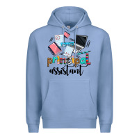 Colony Blue principal assistant Premium Hoodie - AdoDesignShop