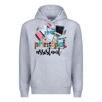 Heather Grey principal assistant Premium Hoodie - AdoDesignShop