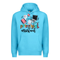 Ocean Blue principal assistant Premium Hoodie - AdoDesignShop