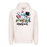 Pale Pink principal assistant Premium Hoodie - AdoDesignShop