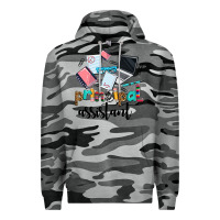 Slate Camo principal assistant Premium Hoodie - AdoDesignShop
