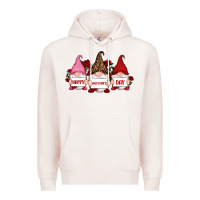 Pale Pink happy valentine's day dno es with rose Premium Hoodie - RanaPortraitStore