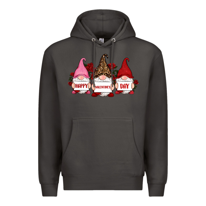 Happy Valentine's Day Dno Es With Rose Premium Hoodie by RanaPortraitStore | Teevron